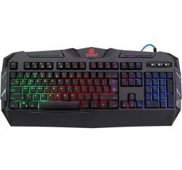 DEFENDER KLAWIATURA GAMINGOWA MEMBRANOWA WEREWOLF GK-120DL PODŚWIETLENIE RGB 45124