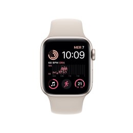 Apple Watch SE GPS 40mm Starlight Aluminium Case with Starlight Sport Band