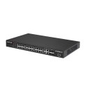 Switch EDIMAX GS-5424PLC V2 (Long Range 24-Port Gigabit PoE+ Web Smart 4x Gigabit RJ45/SFP)