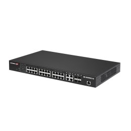 Switch EDIMAX GS-5424PLC V2 (Long Range 24-Port Gigabit PoE+ Web Smart 4x Gigabit RJ45/SFP)