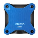 Dysk zewnętrzny SSD ADATA SD600Q (240GB; 2.5"; USB 3.2; niebieski)