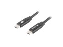 LANBERG KABEL USB-C M/M 2.0 0.5M QC 4.0 POWER DELIVERY PREMIUM CA-CMCM-40CU-0005-BK