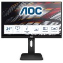 Monitor AOC X24P1 (24"; IPS/PLS; 1920x1200; DisplayPort, HDMI, VGA; kolor czarny)