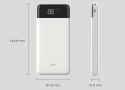 Powerbank Silicon Power GP28 10000mAh 2x USB-A, biały