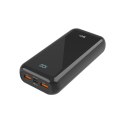 Powerbank Silicon Power GS15 20000mAh 2xUSB A, 1x mUSB + 1x USB C, czarny