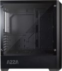 OBUDOWA ATX AZZA RAVEN 420DF1, 2xUSB 3.0, FANARGB, 480x205x425, BLACK, OKNO / LINKWORLD