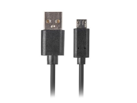 Kabel Lanberg CA-USBM-20CU-0018-BK (USB 2.0 - Micro USB typu B ; 1,8m; kolor czarny)