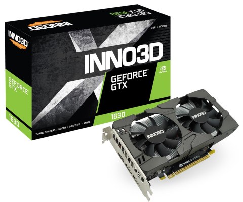 Karta graf. INNO3D GeF GTX 1630 Twin X2 OC 4GB