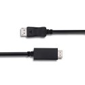 Kabel Qoltec 50441 (DisplayPort M - HDMI M; 2m; kolor czarny)