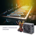 QOLTEC ZASILACZ ATX 1600W | 80 PLUS PLATINUM | GAMING MINER