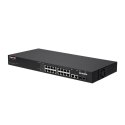 Switch EDIMAX GS-5216PLC (VLAN 18-Port Gigabit PoE+ Long Range Web Smart 2x Gigabit RJ45/SFP)