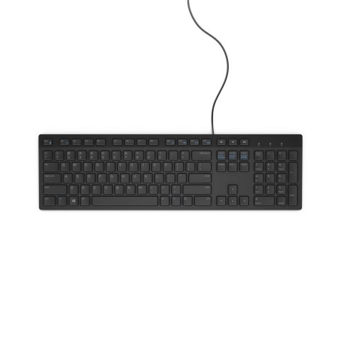 Klawiatura membranowa Dell KB216 580-ADHK (USB 2.0; (US); kolor czarny)