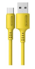 SOMOSTEL KABEL 3100MAH QUICK CHARGER 1.2M SMS-BP06 MACARON TYP-C YELLOW