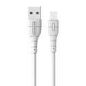 SOMOSTEL KABEL DO TELEFONU IPHONE 1M FAST CHARGING 3.1A SMS-BP14 WHITE