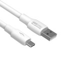 SOMOSTEL KABEL USB-A DO TYP-C FAST CHARGING 120W/6A SMS-BA02 WHITE 1M