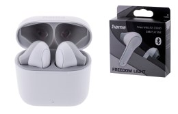 Słuchawki douszne HAMA TRUE WIRELESS FREEDOM LIGHT BIAŁE