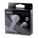 Słuchawki douszne HAMA TRUE WIRELESS FREEDOM LIGHT BIAŁE