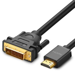 UGREEN KABEL HDMI/DVI HD106, 2M CZARNY