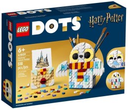 LEGO DOTS 41809 Pojemnik na długopisy w kształcie Hedwigi