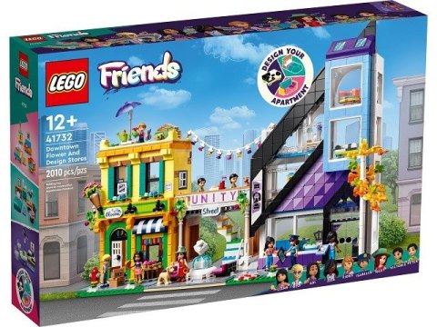 LEGO Friends 41732 Sklep wnętrzarski i kwiaciarnia w śródmieściu