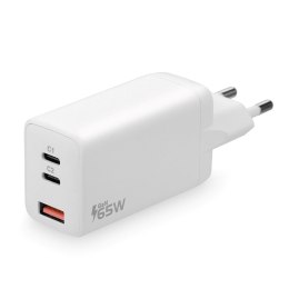 EVERACTIVE ŁADOWARKA SIECIOWA GAN SC-650Q Z GNIAZDEM USB QC4+ ORAZ 2X USB-C PD PPS 65W SC-650Q