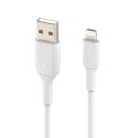 BELKIN KABEL PVC USB-A - LIGHTNING 1M, BIAŁY