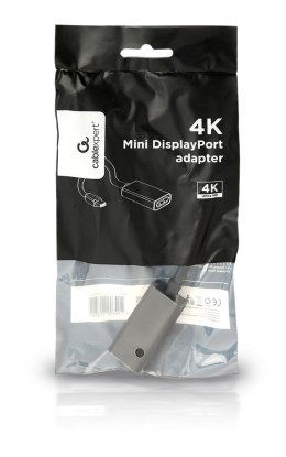 GEMBIRD ADAPTER MINI DISPLAYPORT - DISPLAYPORT A-MDPM-DPF4K-01 4K, NA KABLU, CZARNY