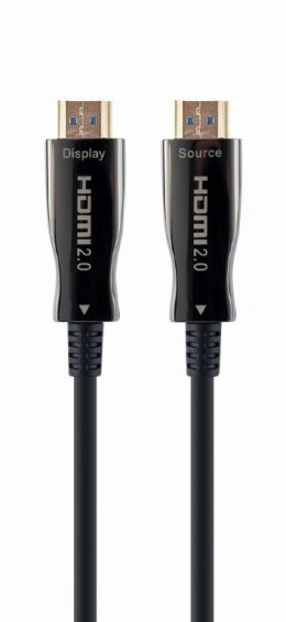 GEMBIRD AKTYWNY KABEL OPTYCZNY (AOC) HIGH SPEED HDMI Z ETHERNETEM SERIA PREMIUM, 80M