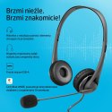 Słuchawki z mikrofonem HP Stereo USB Headset G2 przewodowe czarne 428H5AA