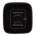 BELKIN WALL CHARGER DUAL USB-C 45W PD PPS GAN BLK