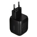 BELKIN WALL CHARGER DUAL USB-C 45W PD PPS GAN BLK