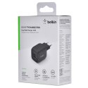 BELKIN WALL CHARGER DUAL USB-C 45W PD PPS GAN BLK