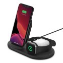 BELKIN WIRELESS CHARGER 3IN1 STAND/PAD/APPLE WATCH WHITE