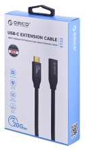 ORICO KABEL PRZEDŁUŻACZ USB-C 3.2 20GBPS, PD, 1M