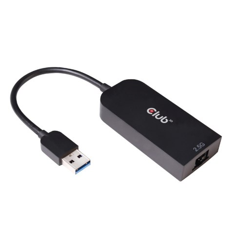 Karta sieciowa Club3D CAC-1420 (USB 3.2 Gen1 Type A to RJ45 2.5Gbps Adapter)