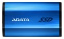 Dysk zewnętrzny SSD ADATA SE800 (512GB ; USB-C 3.2 ; niebieski)