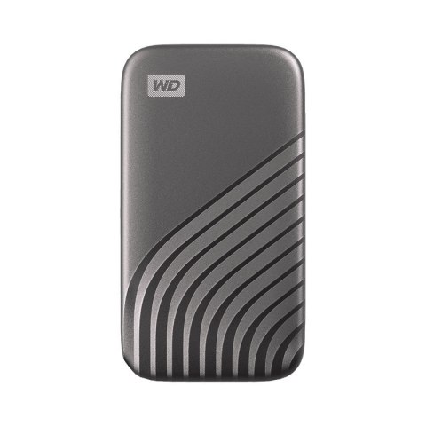 Dysk zewnętrzny SSD WD My Passport (1TB; USB 3.2 Gen 2; Szary; WDBAGF0010BGY-WESN)