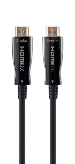 GEMBIRD AKTYWNY KABEL OPTYCZNY (AOC) HIGH SPEED HDMI Z ETHERNETEM SERIA PREMIUM, 10M