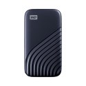 Dysk zewnętrzny SSD WD My Passport (2TB; USB 3.2 Gen 2; Niebieski; WDBAGF0020BBL-WESN)