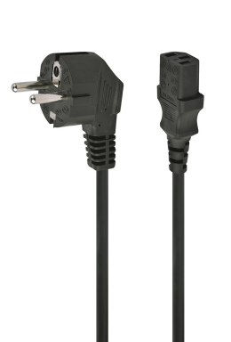 Kabel GEMBIRD PC-186-VDE (C13 / IEC C13 / IEC 320 C13 - Schuko ; 1,8m; kolor czarny)