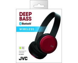 Słuchawki JVC HA-S30BT-B-E (nauszne; Bluetooth; z mikrofonem; kolor czerwony)