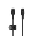 Kabel Belkin BoostCharge Pro Flex USB-C Cable with Lightning Connector 1m Silicone oplot Black