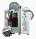 Obudowa Corsair iCUE 4000X RGB Mid-Tower ATX Tempered Glass White (CC-9011205-WW)