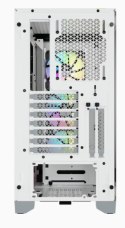 Obudowa Corsair iCUE 4000X RGB Mid-Tower ATX Tempered Glass White (CC-9011205-WW)