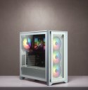 Obudowa Corsair iCUE 4000X RGB Mid-Tower ATX Tempered Glass White (CC-9011205-WW)