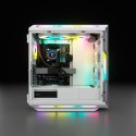 Obudowa Corsair iCUE 5000T RGB Mid-Tower ATX Tempered Glass White (CC-9011231-WW)