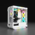 Obudowa Corsair iCUE 5000T RGB Mid-Tower ATX Tempered Glass White (CC-9011231-WW)