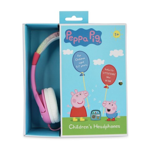 OTL KIDS Słuchawki - PEPPA GLITER RAINBOW