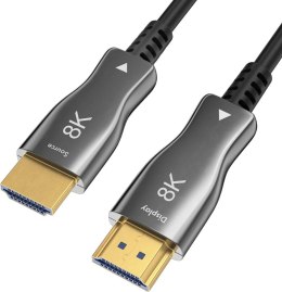 CLAROC KABEL HDMI ŚWIATŁOWODOWY AOC, 2.1, 8K, 10M