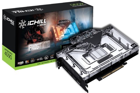 Karta graficzna INNO3D GeForce RTX 4090 iCHILL FROSTBITE 24GB GDDR6X DLSS 3